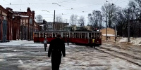 Блокадные трамваи можно заметить на петербургских улицах 23 января 